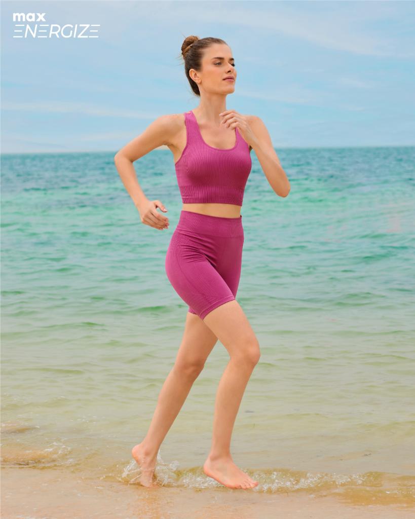 Take your workout to the shore with our vibrant active wear  set! 🌞🏃‍♀️

#MyMaxStyle #ActiveWearCollection #Activewear #FitnessOutfit #WorkoutWear #WomensFashion