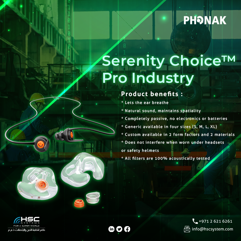 Military missions often take place in remote or hostile environments where standard communication infrastructure may be lacking. 

#hscs #forsaferworld #phonak #serenity #uae #dubai #abudhabi #industrial #earprotection 
#ملتزمون_ياوطن
#نتصدر_المشهد