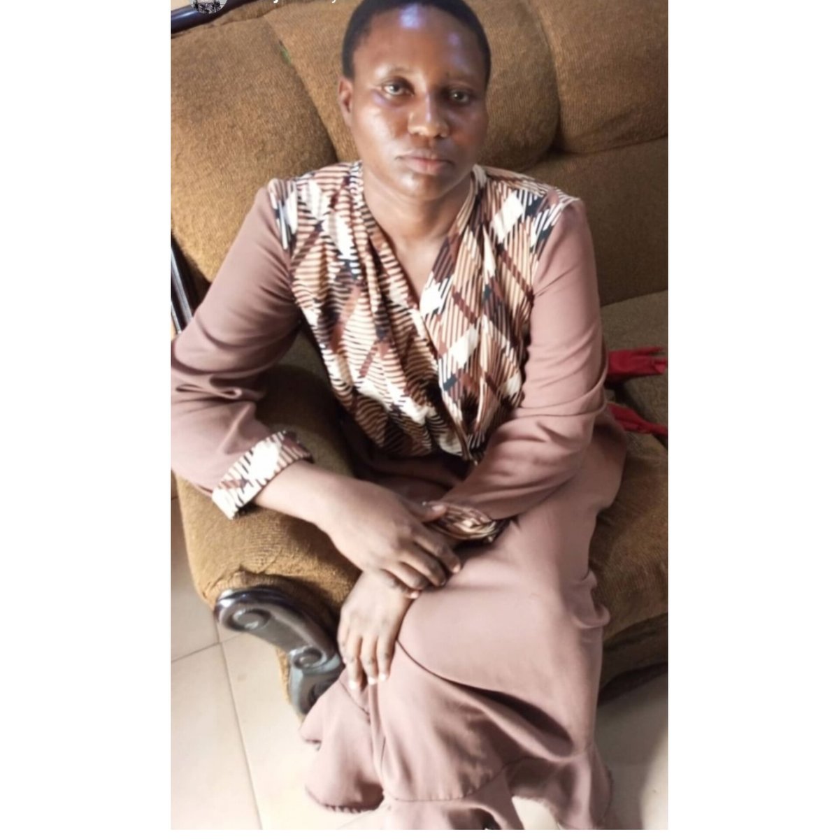 MISSING PERSON Name: Martha Onyinyechi Age: 32 years Onyinyechi was last seen on the 5th of April 2024 at Housing Estate Abakpa Nike Enugu. Onyinyechi, who lives with her mum, is said to have on Friday 5th around 5 a.m., sneaked out of the house while her mum was asleep, and/