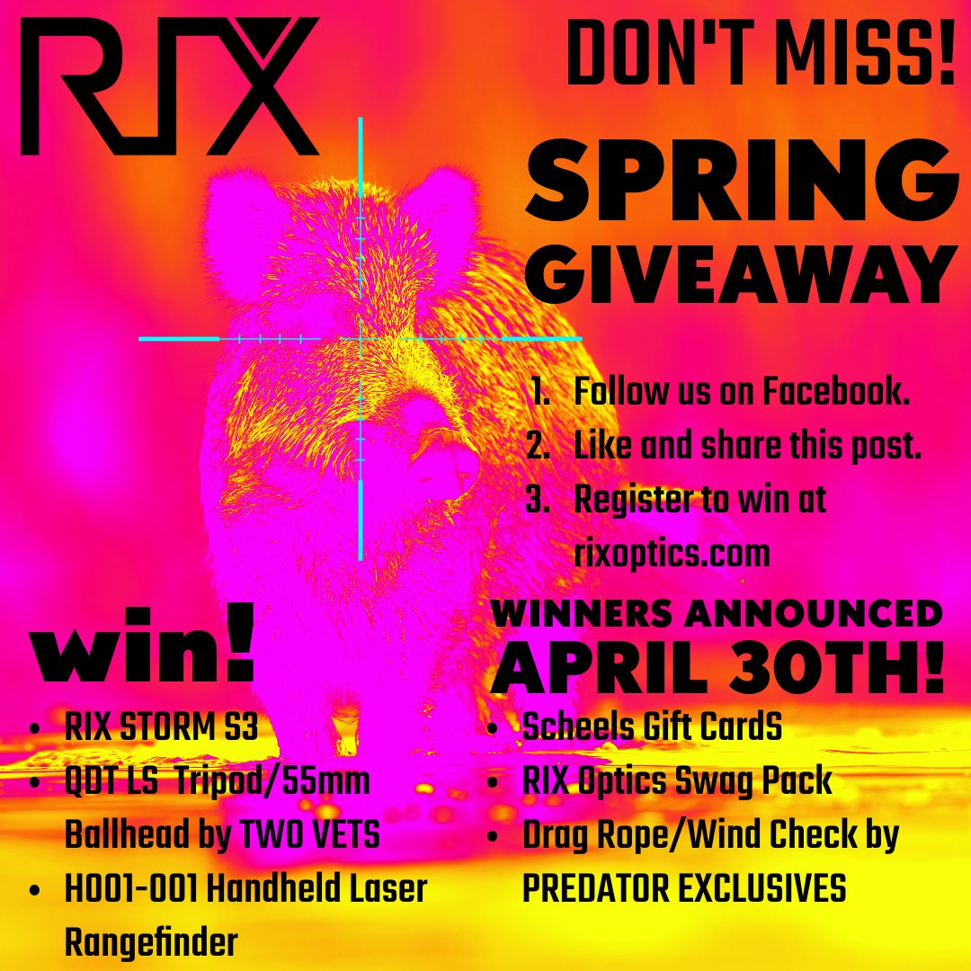 RixrixNV's tweet image. Want to win a thermal scope? Check us out on Facebook! 

facebook.com/photo?fbid=310…