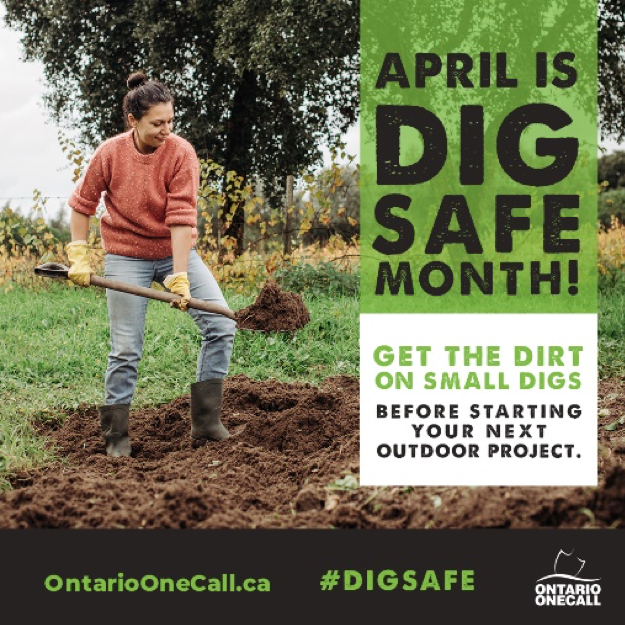 Avoid accidents on commercial & private digging projects. Adopt safe digging practices by using the FREE services of ClickBeforeYouDig.com to locate buried infrastructure prior to excavating. #DigSafe