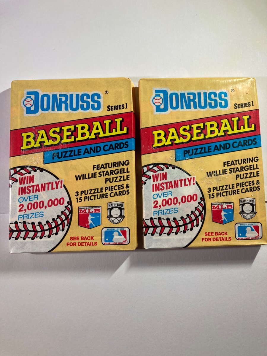 🎁Appreciation Day Giveaway🎁

Winner Announced Thursday

🔥(2) Donruss Series 1 MLB Sealed Packs from the 1990’s. Who knows what gems you may find!

To enter
1. Follow
2. Retweet
3. Like
