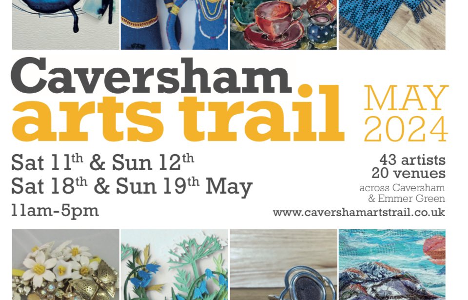 We are busy at CAT HQ at the moment. The Flyers are being printed &amp; distributed, the banners are going up and web/socials are being updated. Watch this space for further info. It’s a bumper year with a whopping 43 Artists at 20 venues across #caversham &amp; #EmmerGreen #rdguk