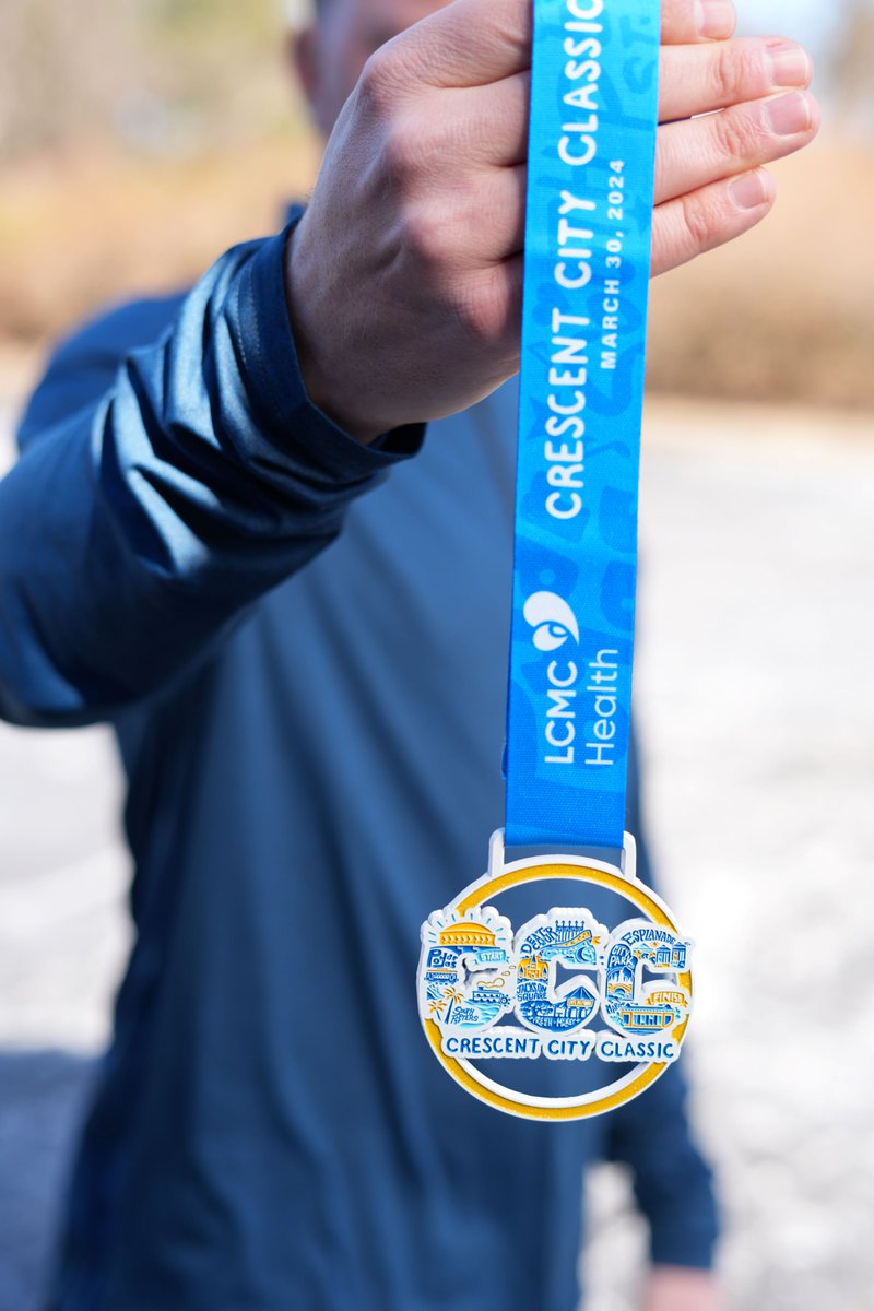 It was a pleasure partnering with #CrescentCityClassic, 'the original party race,' to create this gorgeous finisher medal for their 10K in New Orleans on 3/30! 🎉🤩🏅✨

#ccc10k #CustomAwards #CustomApparel #NewtownPA #NewOrleans #Racing #RunningAwards #AlwaysAdvancing