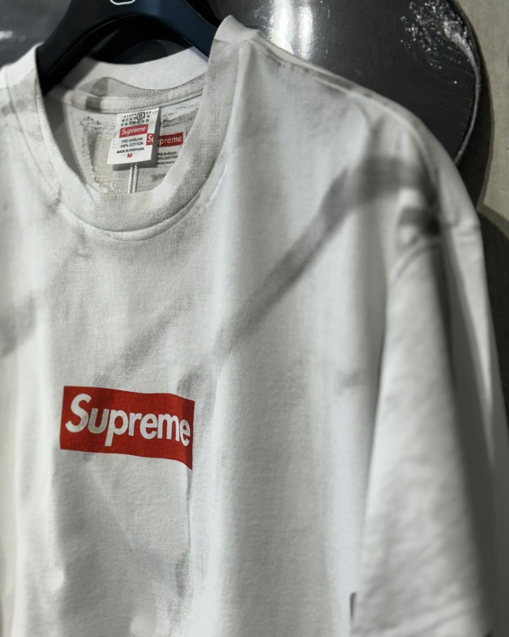 Supreme Shanghai Box Logo Tee White Men's - SS24 - US