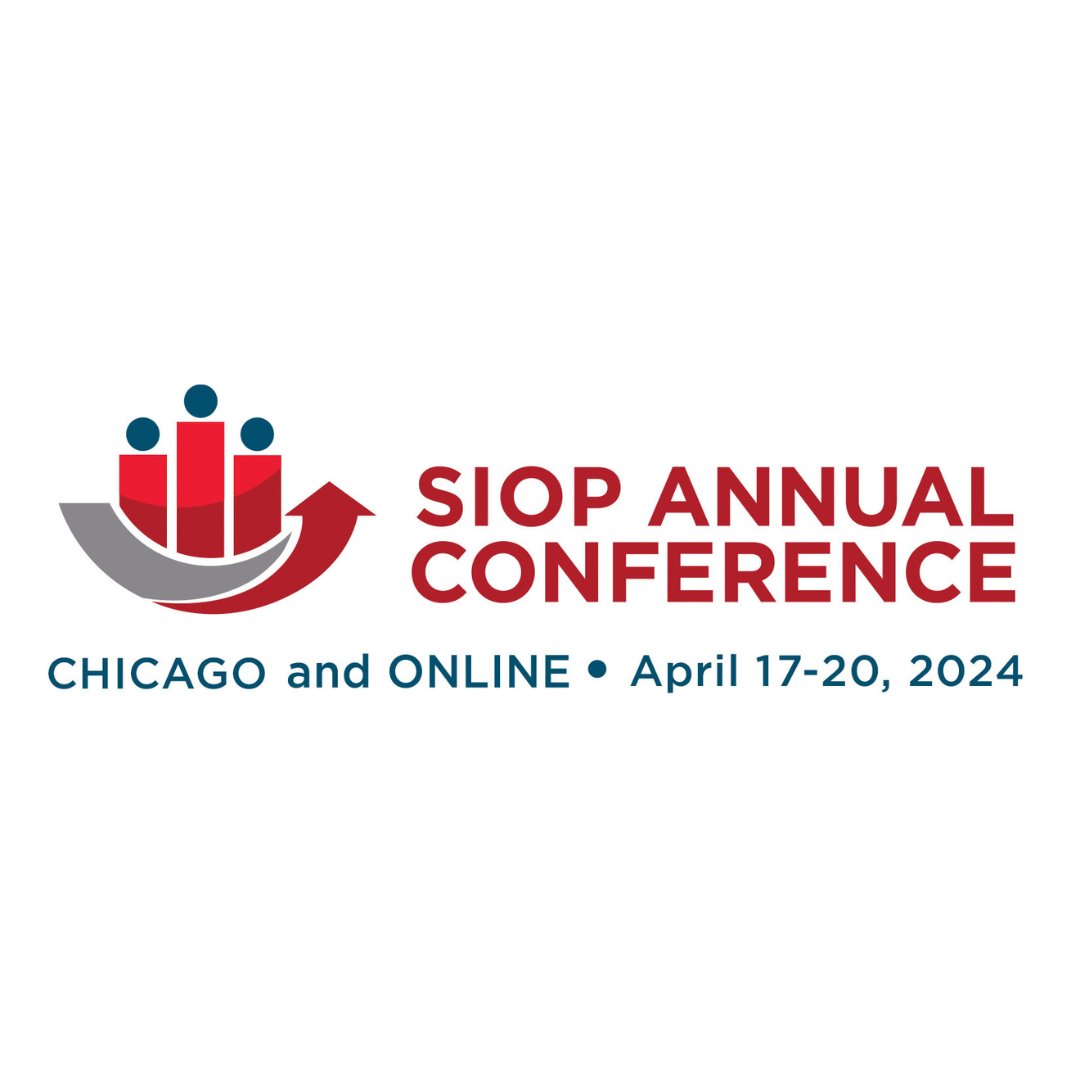 ICYMI: The 2024 SIOP Annual Conference is right around the corner, but there is still time to register!

Learn more: bit.ly/3VSxBzI

#IOPsych #SIOPSmarterWorkplace #SIOP24