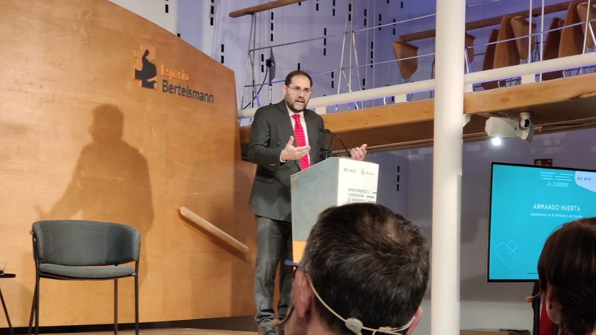 <a href="/PrensaIberica/">Prensa Ibérica</a> @LillyES <a href="/AFACAYLE/">Alzheimer CyL</a> <a href="/ConFEAFA/">Confederación Andaluza de Alzheimer</a> <a href="/alzheimerfafac/">Federació d’Associacions de Familiars d’Alzheimer</a> <a href="/afasegovia/">Afasegovia</a> <a href="/AFAHuelva/">AFA Huelva</a> <a href="/afavalencia/">Asociación Alzhéimer Valencia (AFAV)</a> <a href="/AlzDisInt/">ADI</a> <a href="/e_bertelsmann/">Espacio Bertelsmann</a> (2/4)🟢Tras la bienvenida por parte de <a href="/armandohuerta74/">Armando Huerta</a>, director de Comunicación de <a href="/PrensaIberica/">Prensa Ibérica</a>, ha intervenido <a href="/PaolaBarbarino/">Paola Barbarino</a>, CEO de <a href="/alzdisint/">ADI</a>.

#CEAFA