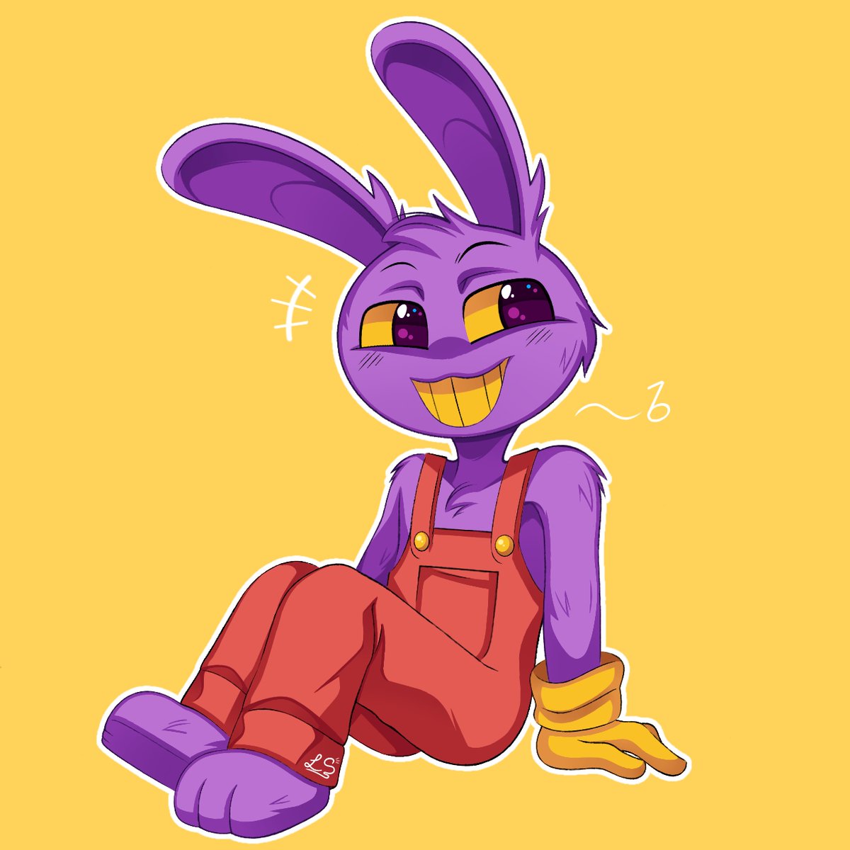 LeisaigeArts's tweet image. Jax in my style! :) #TADC #Jax #Chibi