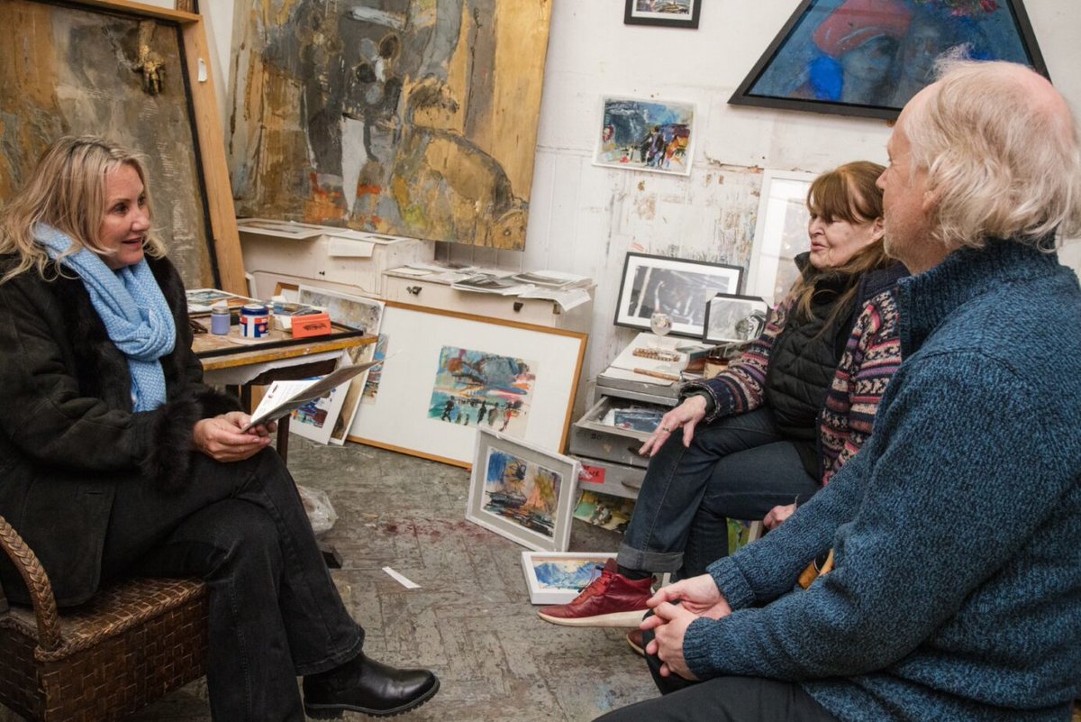 @CommonsCMS Creator Remuneration report discusses how artists & creatives struggle making a living due to gaps in copyright protection & support for freelancers/emerging talent I met @DACSforartists members at @artspacepompey to mark the launch © Dave Dodge/PA Media Assignments