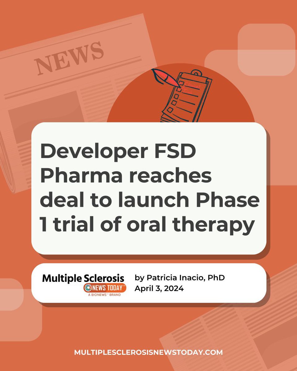 The oral treatment candidate is designed both to prevent myelin damage and repair it — without affecting patients' immune systems. bit.ly/4aquBip 

#MS #MultipleSclerosis #MSResearch #MSNews #MSTreatment