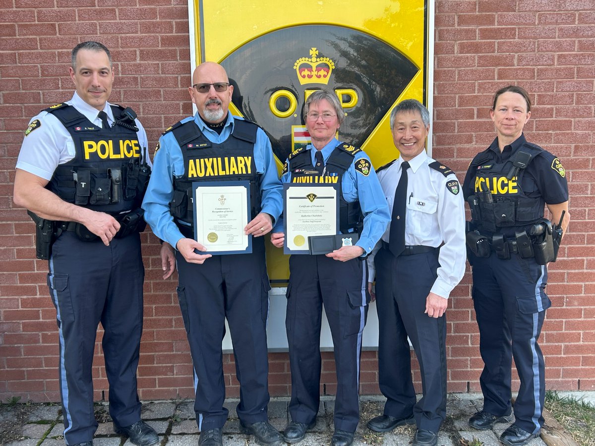 #SouthPorcupineOPP, would like to recognize the dedication and promotion of their auxiliary members over the years. Their hard work and commitment to serving our community does not go unnoticed. Thank you for being an essential part of our success! ^rl