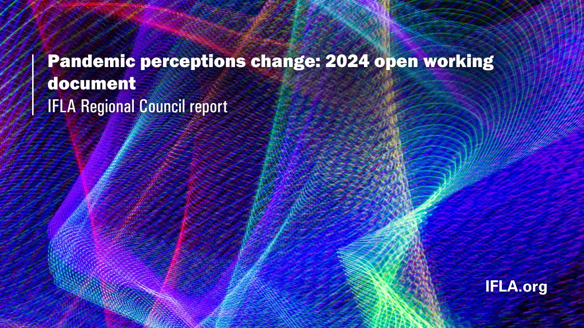 How have perceptions of #libraries changed among governments, communities, and libraries themselves since before the COVID-19 pandemic? #IFLA's Regional Council drew together experience and insights from around the world - read more here bit.ly/4d3AEv0!