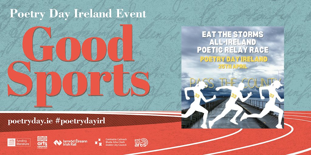 Eat the Storms will host its annual Poetry Day Ireland special episode featuring 32 poets, each representing one of the 32 counties on the island of Ireland. @eatthestorms Find out more: poetryireland.ie/poetry-day/wha… #PoetryDayIRL