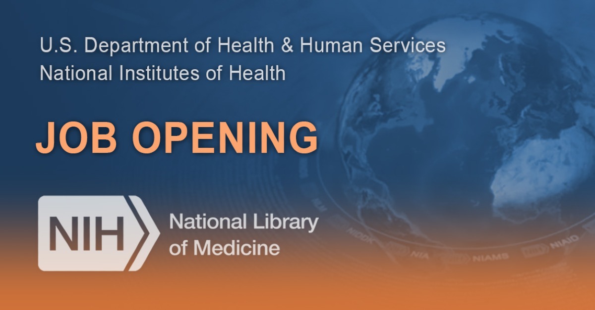 📣 NLM is seeking a postdoctoral fellow for research in machine learning and clinical informatics. Will work in the Care Health and Reasoning Machines lab of Dr. Jeremy C. Weiss. Position open until filled. loom.ly/Ll3-iek