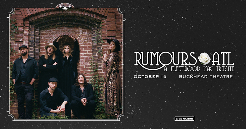 🎤 PRESALE 🎤 Use code 'RIFF' to secure your presale tickets to see @RumoursATL take the stage at Buckhead Theatre on Sat, Oct 19! More info ⤵️ 🌟ON SALE: Fri (4/12) @ 10 AM 🎫 livemu.sc/49jtLmd