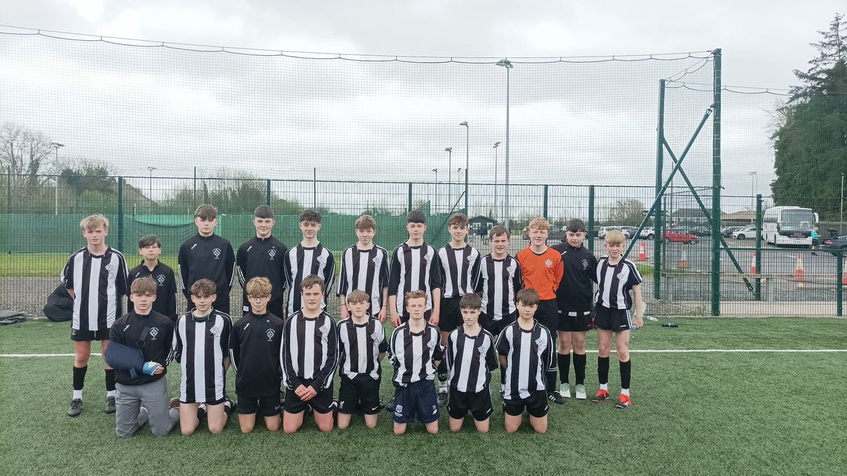 1st Year Soccer; Well done to the 1st year soccer team who had a great win over Coláiste Choilm, Tullamore in the Leinster League Quarter Final. Goals from Seán Corcoran, and Tommy Hayes in extra time to win it. Well done lads.⚫️⚪️