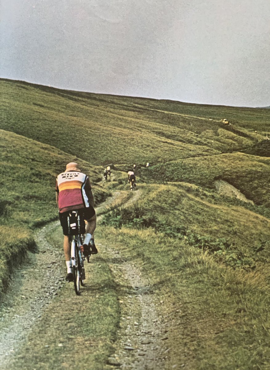 Crossing Nant Rhyd Wilym pass in the Berwyn mountains, North Wales, 1982.