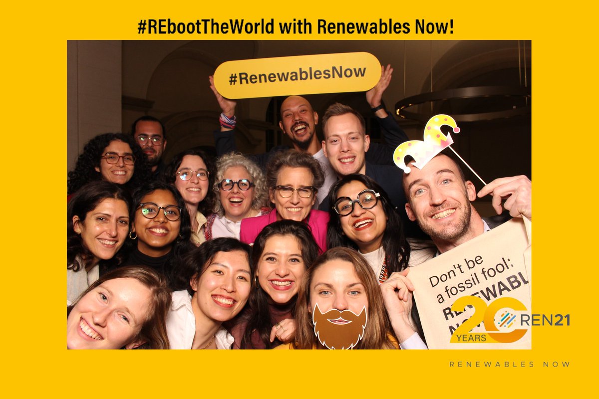 As we continue to celebrate the 20 years of REN21, here is a snapshot of our community coming together in Berlin last month for the cause of #RenewablesNow! #REbootTheWorld