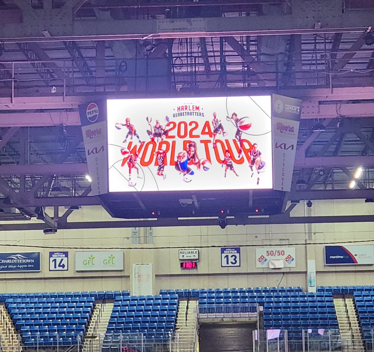 Great seats are still available for the @Globies World Tour coming May 1st! Tickets are available at the box office by calling 902-629-6625 or online at eastlinkcentrepei.com