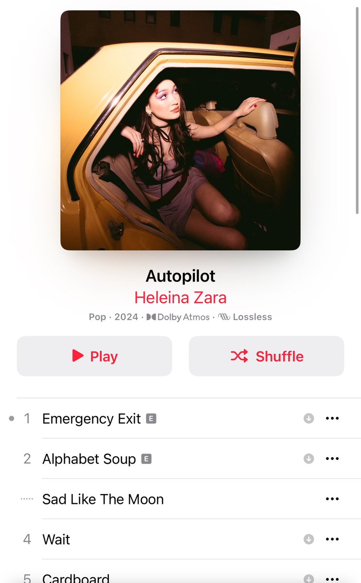 IT’S OUTTTT!!! 🥹 everyone go stream this because i told u so <a href="/HeleinaZara/">Heleina zara</a>