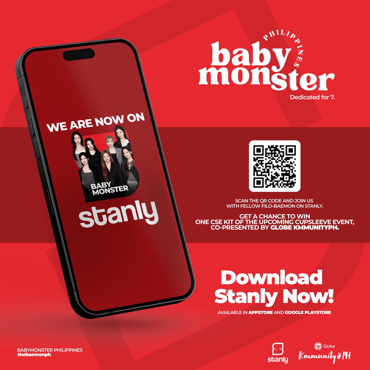 ‼️BABYMONSTER IS NOW ON STANLY‼️ We will have an announcement tonight on the BABYMONSTER Café group chat in stanly later at 12:00 A.M. Philippine Standard time!! So download stanly now and join the fandom!! Main group chat link: stanly.link//group/ll4Oxd Filo BabyMonster Fans…