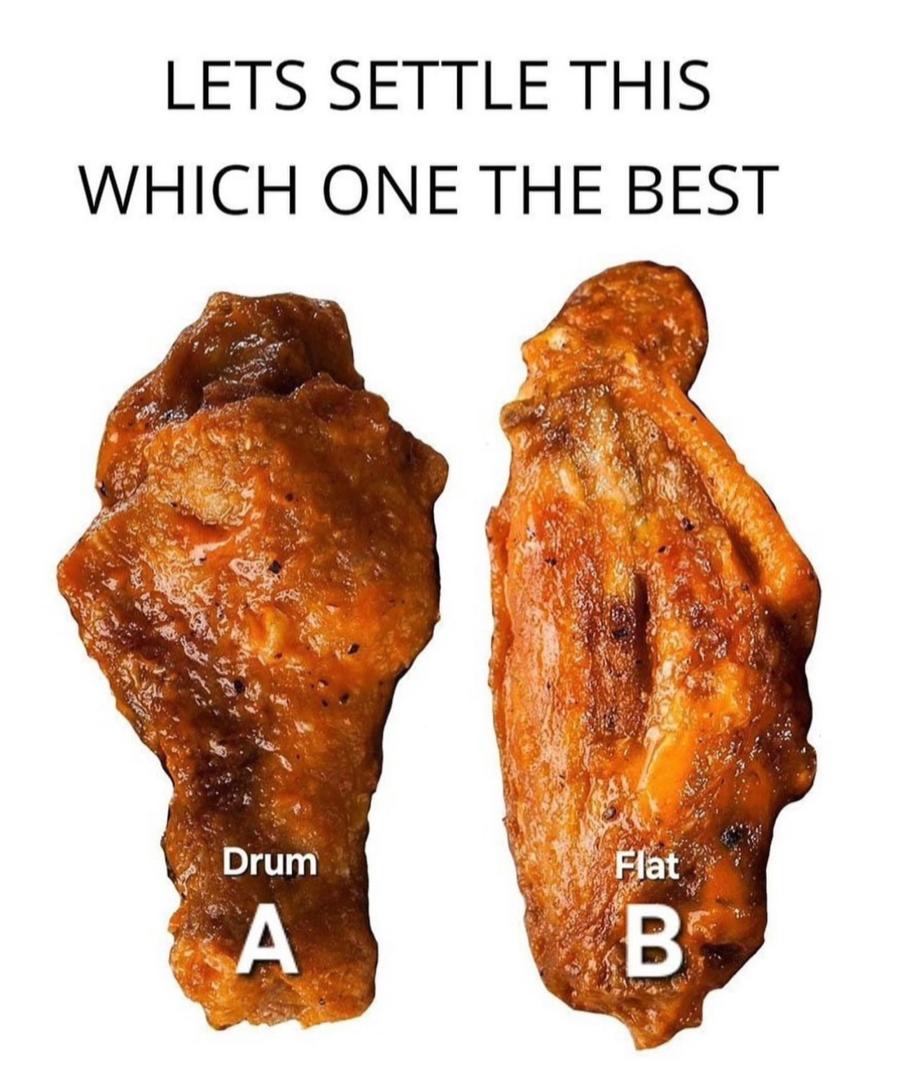 Native_Palate's tweet image. Which is it 
A - Drum ❤️
B -  Flat 🥰