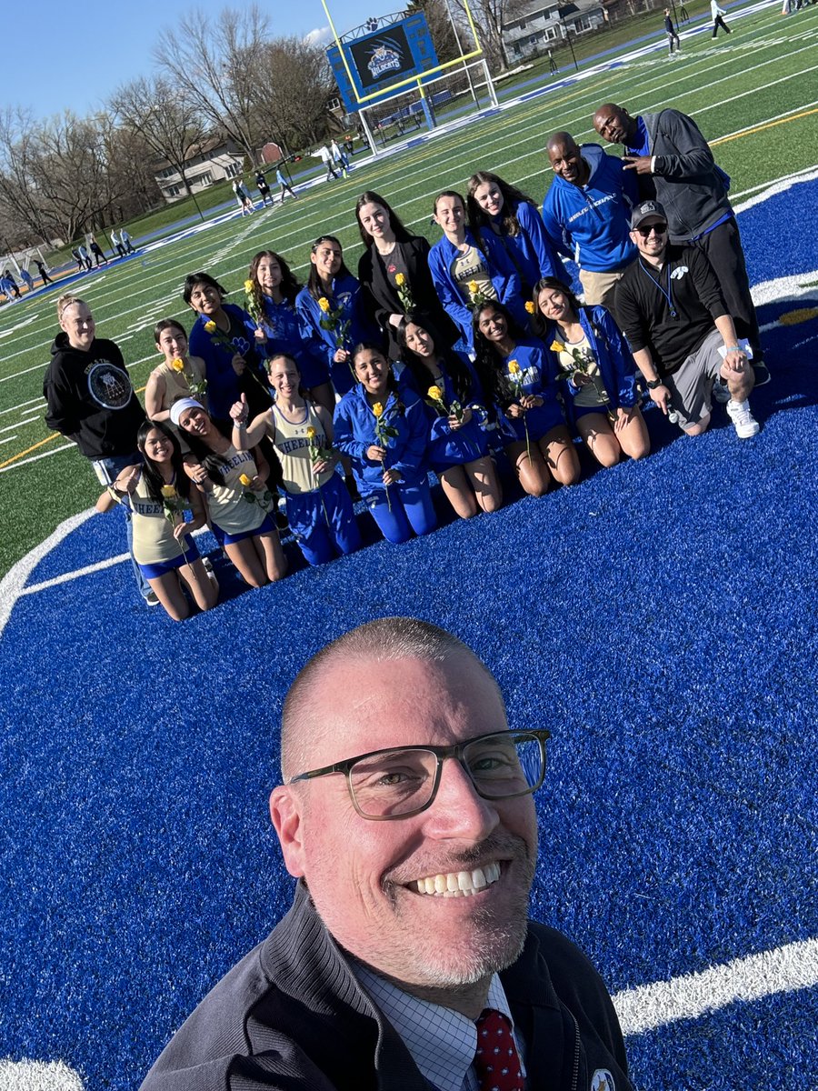 Wasn’t able to stay for too long, but this @Wheeling_Cats team is fun to watch! Excited to see them compete some more this year. They are so positive, work so hard, and cheer loudly for each other! #TheWheelingWay #makeitmatter