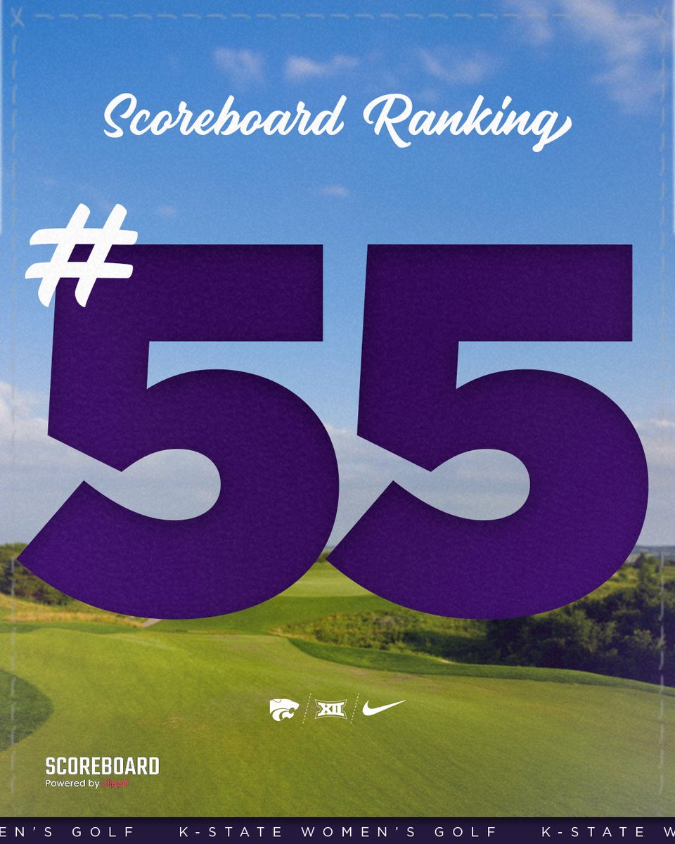 In the rankings 📈 #KStateWGolf x @Clippdscore