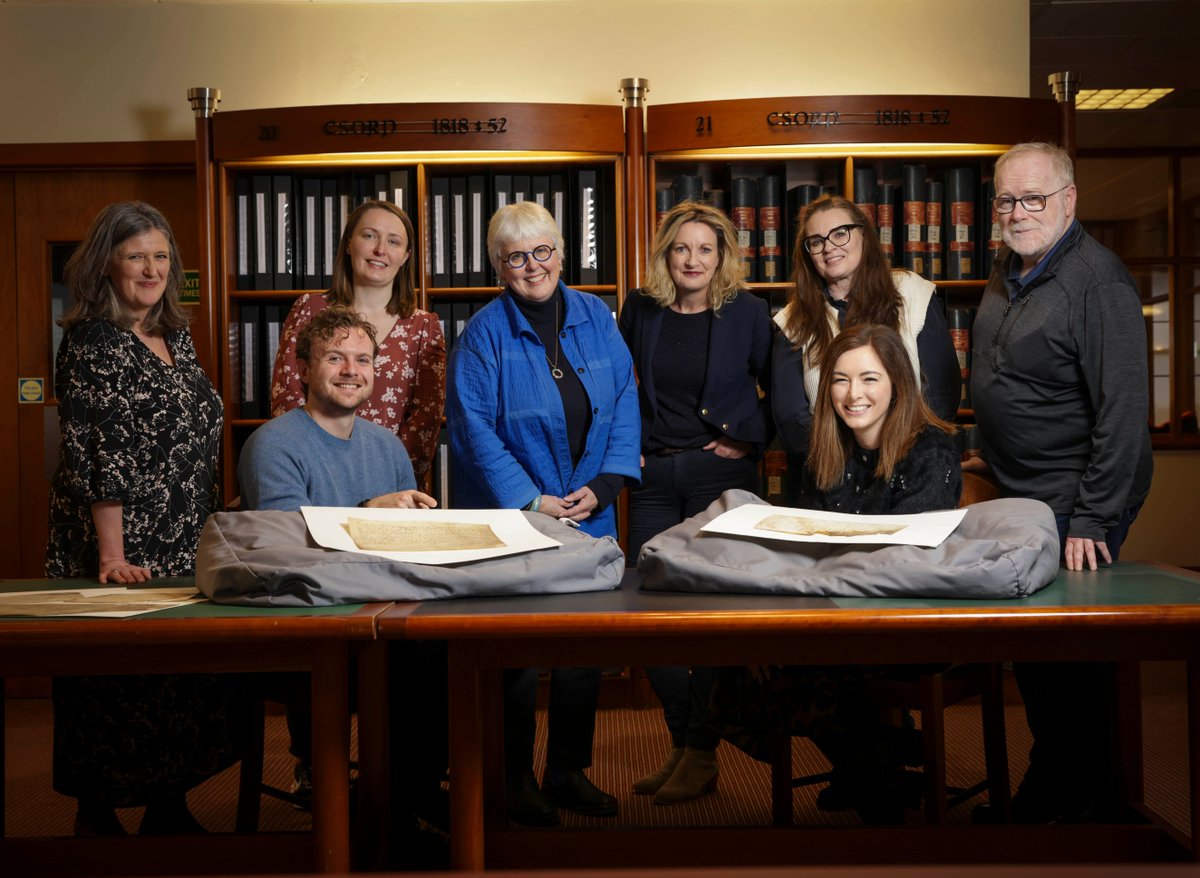 Congrats to the #VoicesProjectTCD on the launch of their innovative project which uses AI to uncover the voices of marginalised women in early modern Ireland. We're delighted to participate & are looking forward to working with @janeohlmeyer and her team! @TLRHub @VirtualTreasury