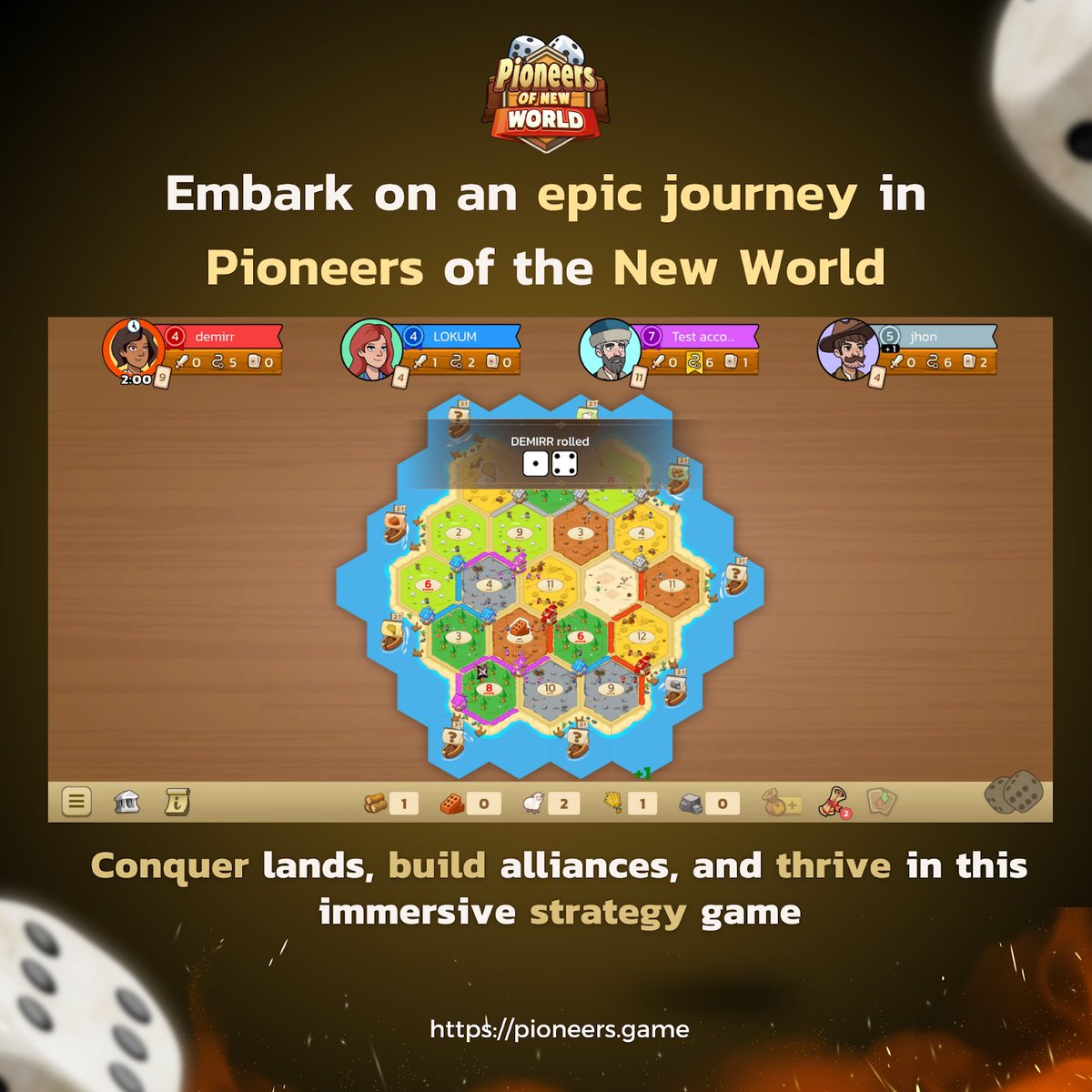 Pioneers of New World tweet media