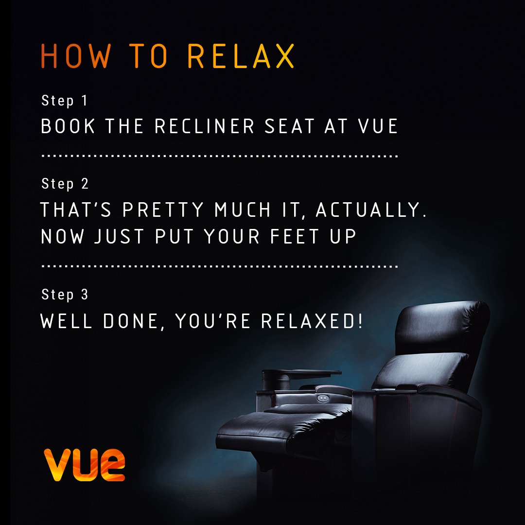 The three simple steps to total relaxation.
