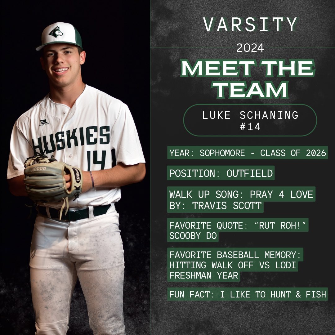 Also next on our meet the team: Sophomore Luke Schaning🔥