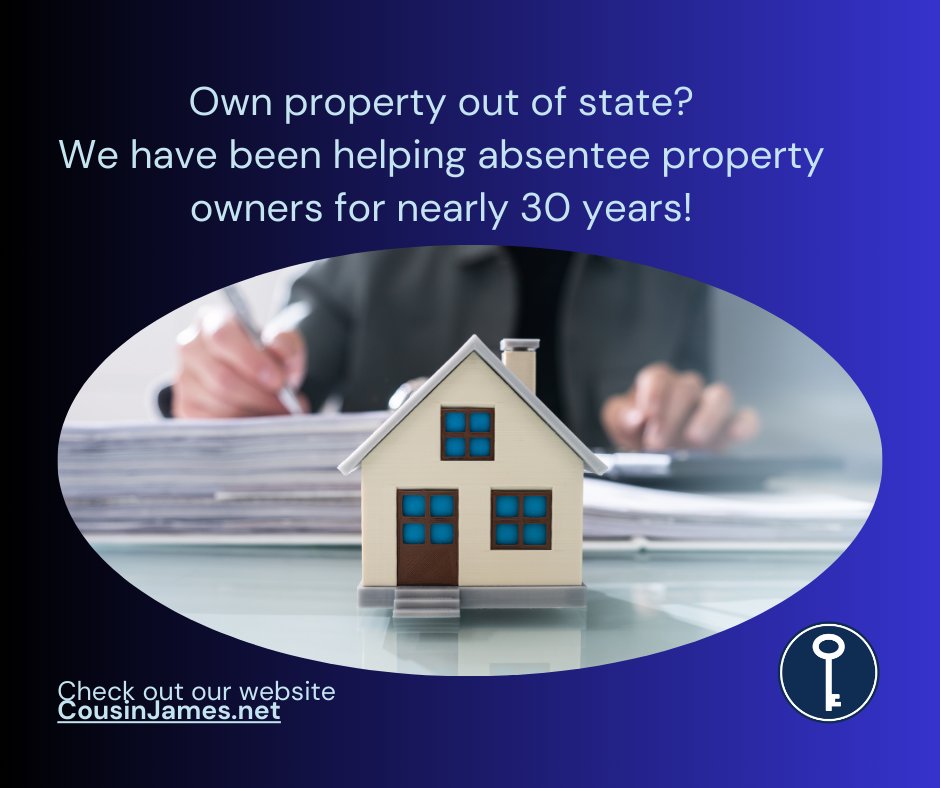 If your #InheritedProperty is not close by, a reliable property manager such as Cousin James Management can help. We’ve been helping absentee property owners in North Texas for nearly 30 years. Let’s talk about your options and what will work best for you.
cousinjames.net/2024/02/turn-y…