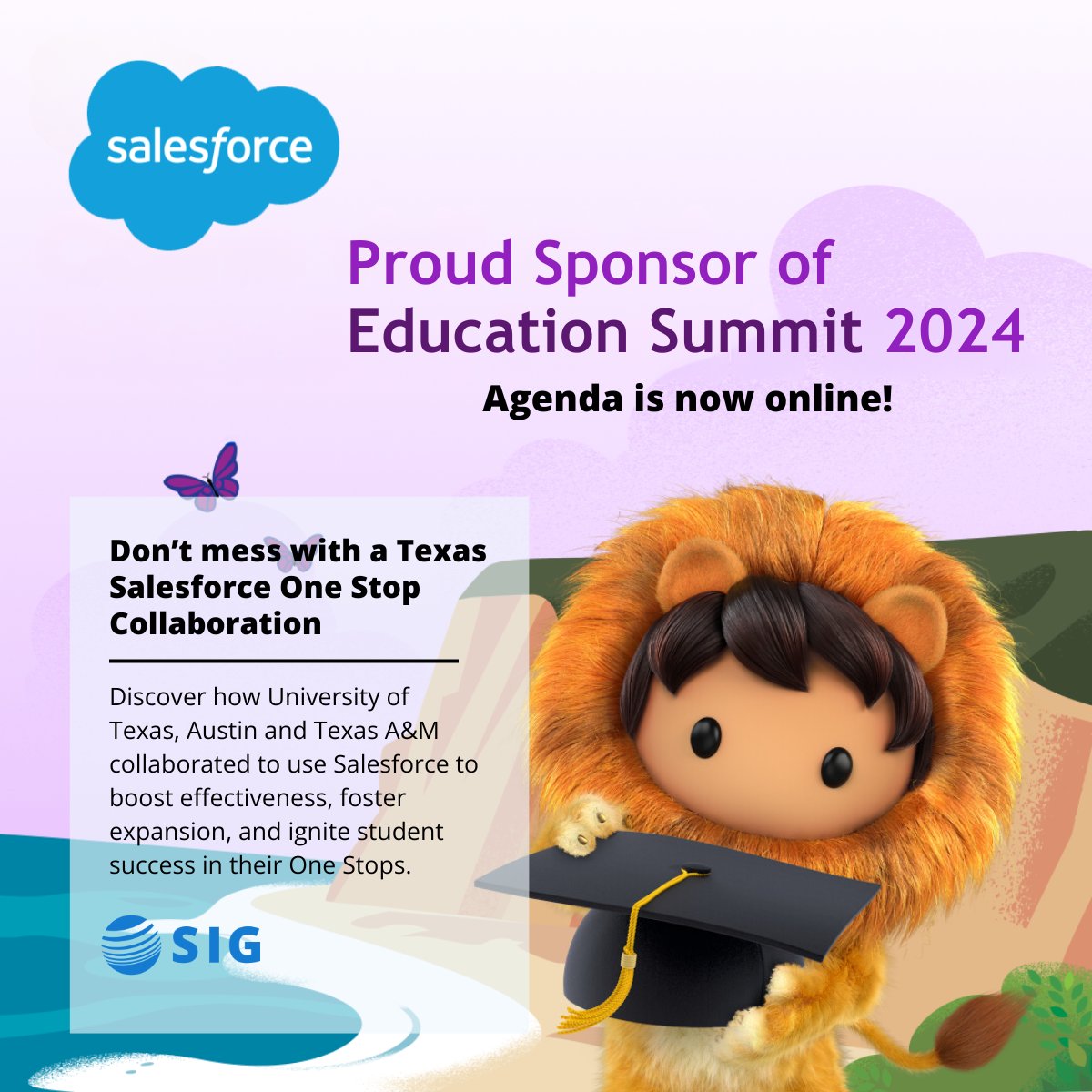 We are thrilled to be presenting at #Salesforce #EdSummit this year! Join our session to discover how we worked with two #universities for a successful collaboration using Salesforce in their One Stops.  
Learn more 👉 ow.ly/FYvT50QRP0O
#salesforcepartner