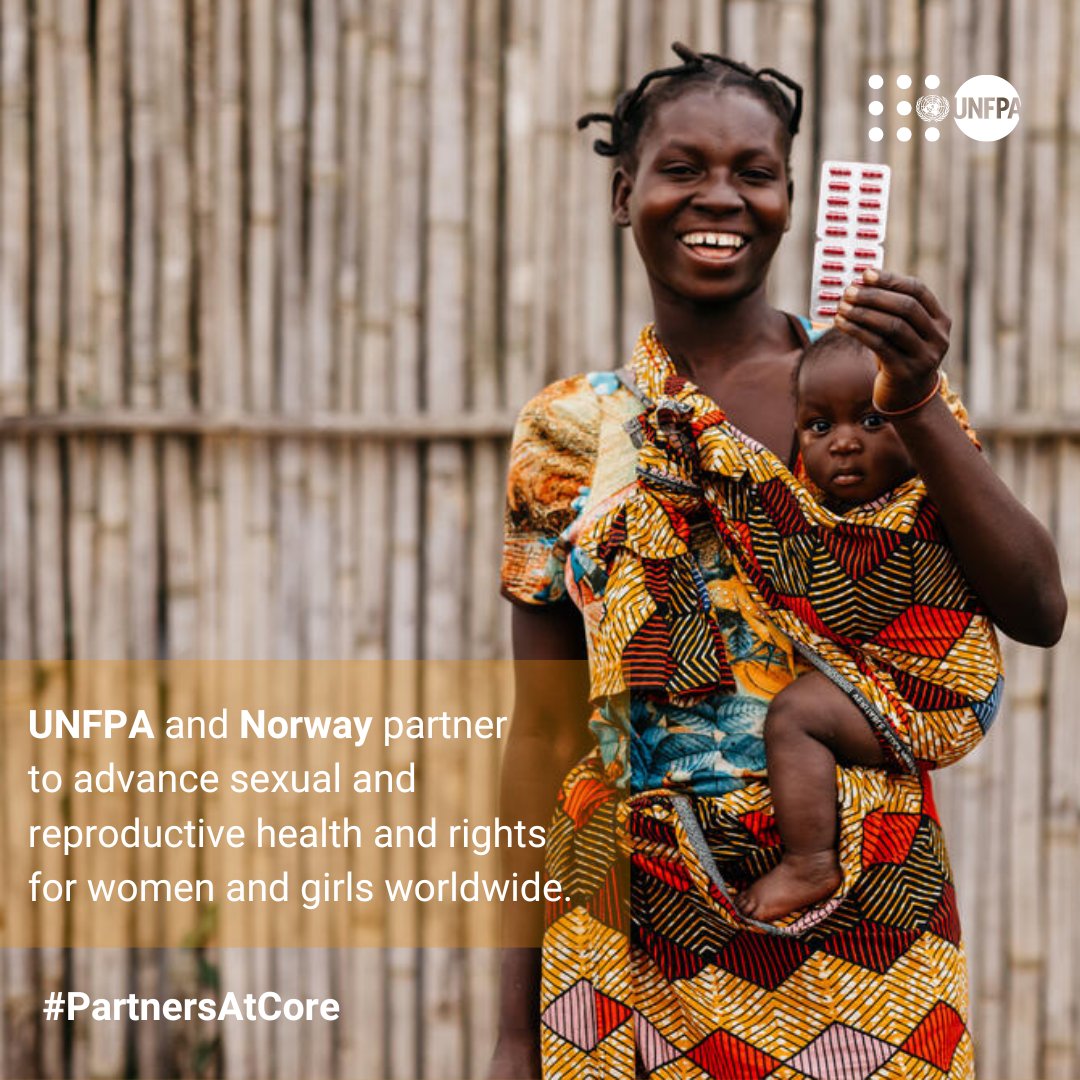 Rights and choices are our roadmap for a better future for all! With strong investments and support from our #PartnersAtCore like #Norway, we are closer to a world where no one is left behind ⏩ unf.pa/Nor #ICPD30