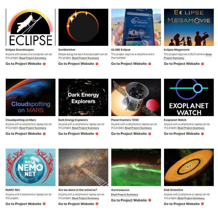 April is Citizen Science Month! 🧪🔎🔭 Learn how you can join the fun and @DoNASAScience with the collection of projects & resources found in the new #NASASTEM EXPRESS. Read: conta.cc/3vMdiJo Subscribe: bit.ly/3prmSOm