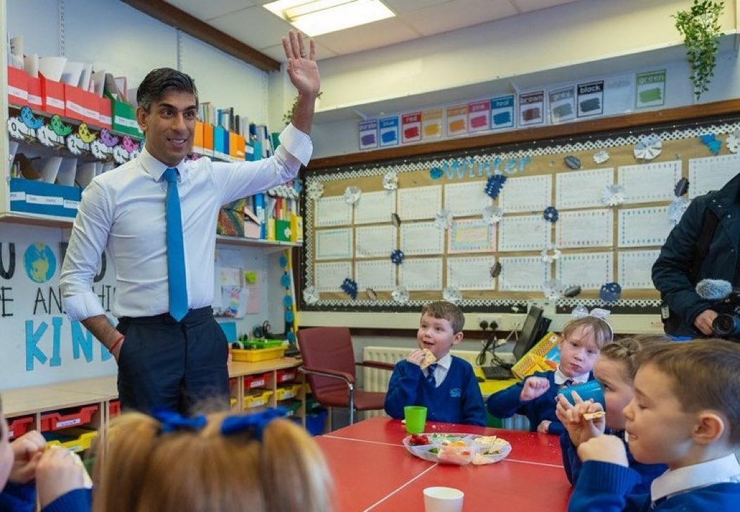 Today's caption competition features Rishi Sunak. 
Have fun! 😊 

#Sunackered #SunakOut 
#GeneralElectionNow