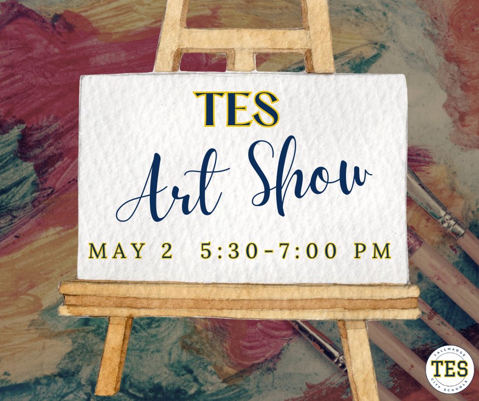 Tallmadge Elementary has some talented artists - mark your calendars to attend this art filled event!