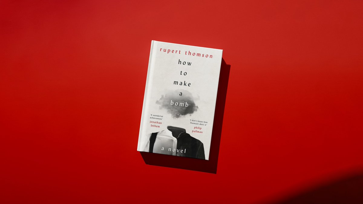 'If he suddenly found what surrounded him unbearable, it was because it was artificial. Everything had been designed and manufactured, and he was trapped in it' - @RupertThomson1, HOW TO MAKE A BOMB is out today💣 📚uk.bookshop.org/p/books/how-to… 📚waterstones.com/book/how-to-ma…