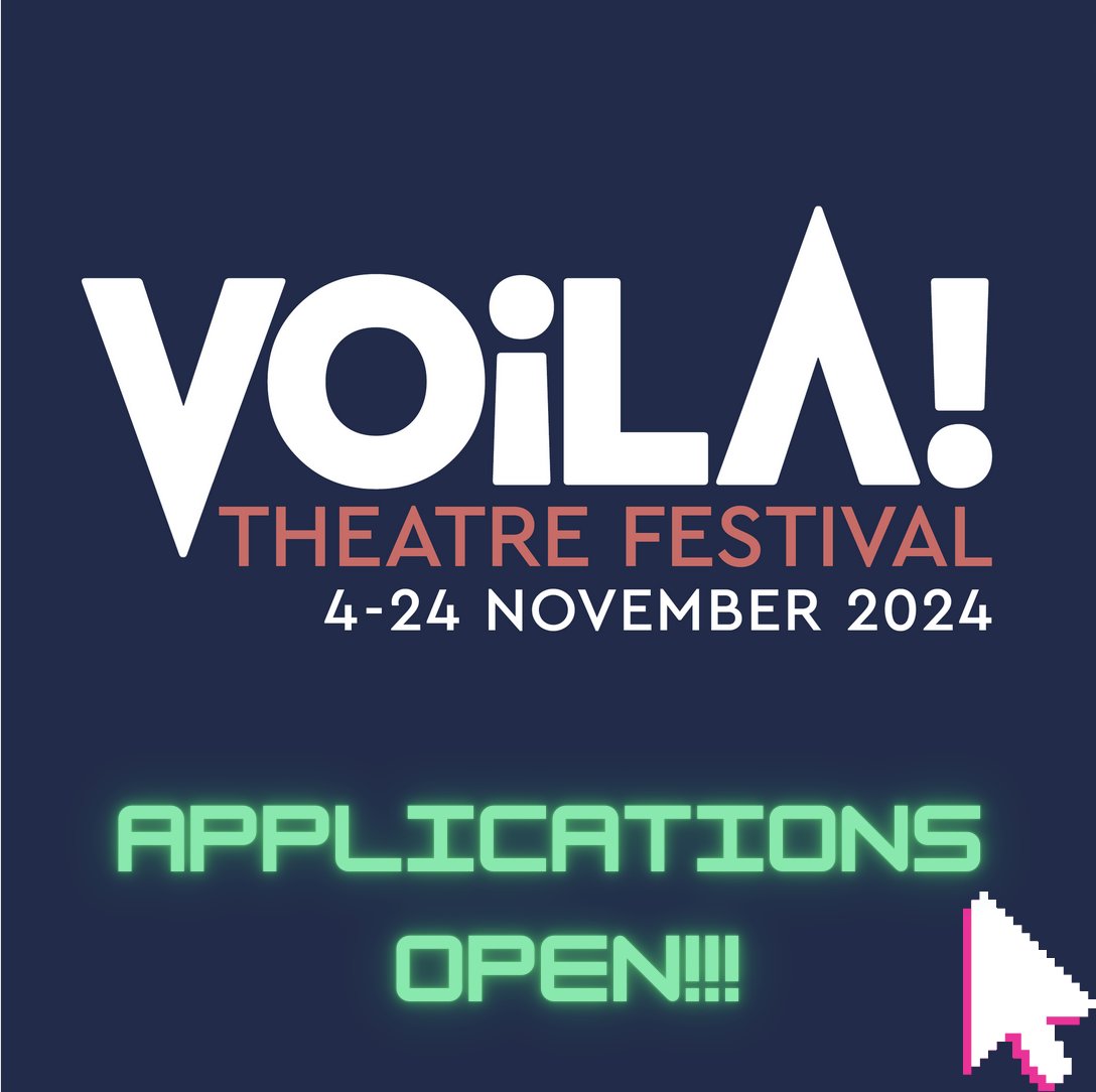 Just your weekly reminder that applications for the Voila Festival 2024 are OPEN 👏🎉🔥!!! Find all info on how to apply on our website voilafestival.co.uk