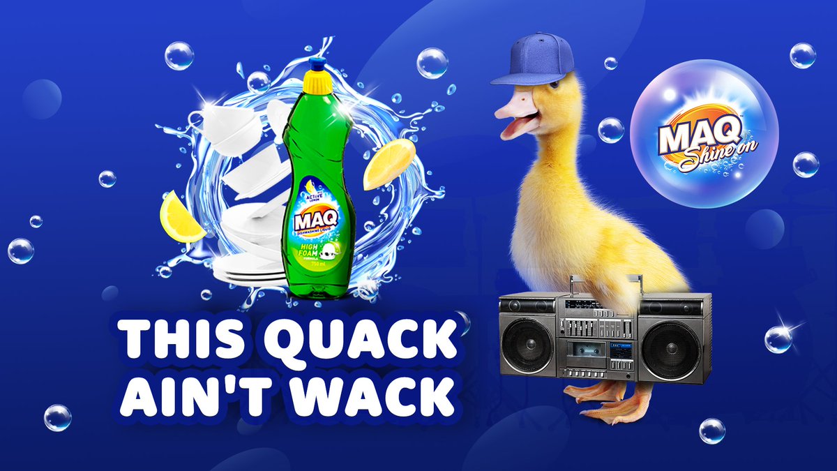 Stand a chance to win R1000 on “This Quack Aint Wack” with @maqhomecare and #HomeRunWithAyandaMVP All you have to do is name a song that has today's keyword in the lyrics. The word of the day is: 'ACTIVE'. Tell us your answer using #MAQShineOn + tag @yfm