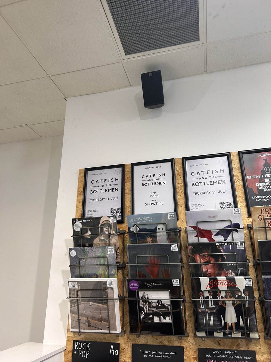 POSTERS IN LIVERPOOL HMV