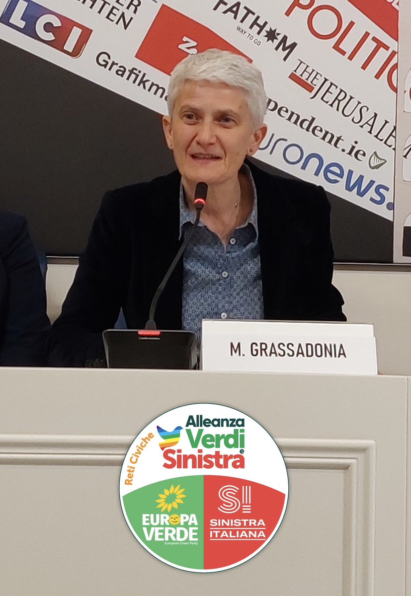 Mi candido alle #elezionieuropee nella circoscrizioni centrale con #AlleanzaVerdiSinistra nella profonda convinzione che un'Europa migliore sia possibile.
Per un’Europa dei #popoli, di #pace e #diritti.
#grassadonia 
<a href="/Sinistrait_/">Sinistra Italiana</a> <a href="/SI_sinistra/">Sinistra Italiana</a> <a href="/europaverde_it/">Europa Verde - Verdi</a>