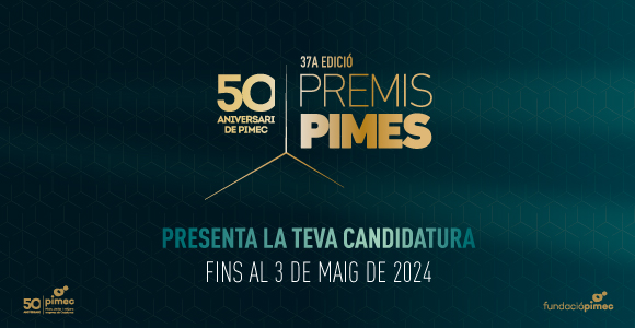 🏅 El pròxim 25 de juny celebrarem la 37a edició dels Premis Pimes, on distingirem les millors iniciatives empresarials desenvolupades a Catalunya.

📅 Pots presentar la teva candidatura fins al 3 de maig❗️

👇

tinyurl.com/bdfnmdpj

#50anysPIMEC #PremisPimes2024