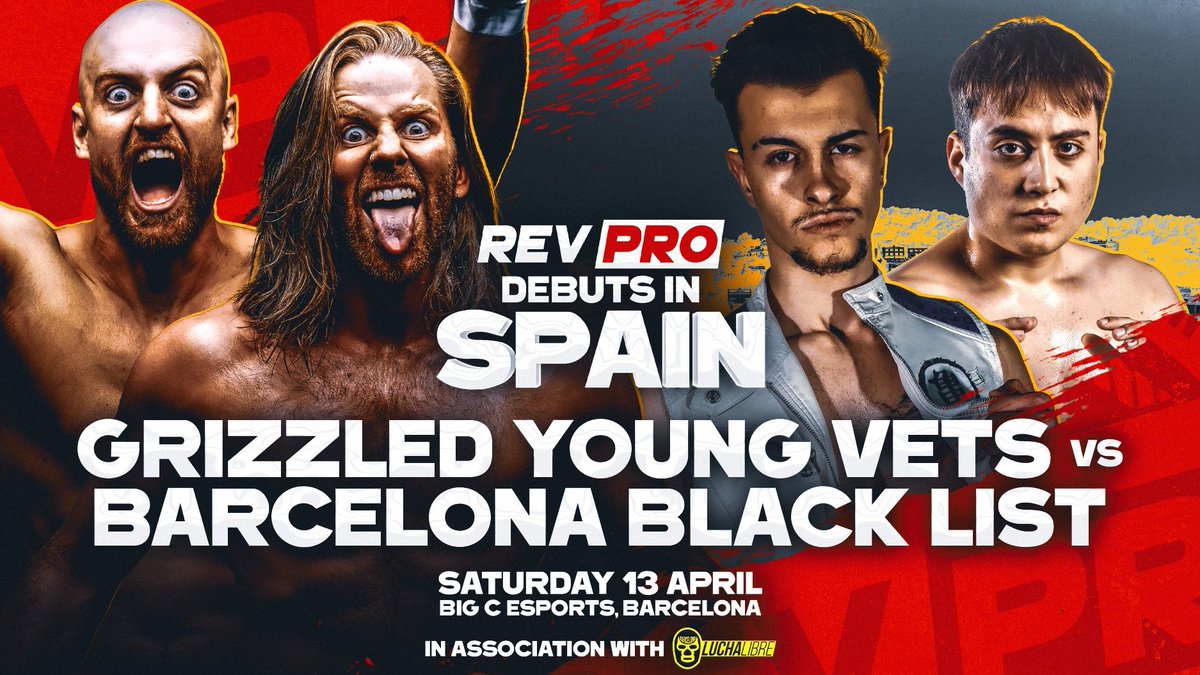 This Saturday RevPro debuts in Spain & brings an amazing card of Pro Wrestling At Its Best to Barcelona. I have had some great fun watching LLB and bring to you 'Introducing', a look into Zozaya, Iker Navarro & Barcelona Blacklist. Check it out: davethemark.com/introducing