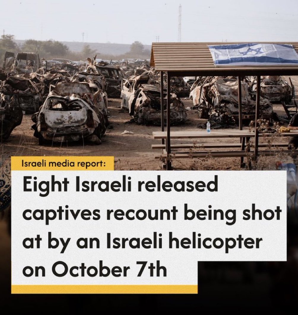 Israel killed their own hostages