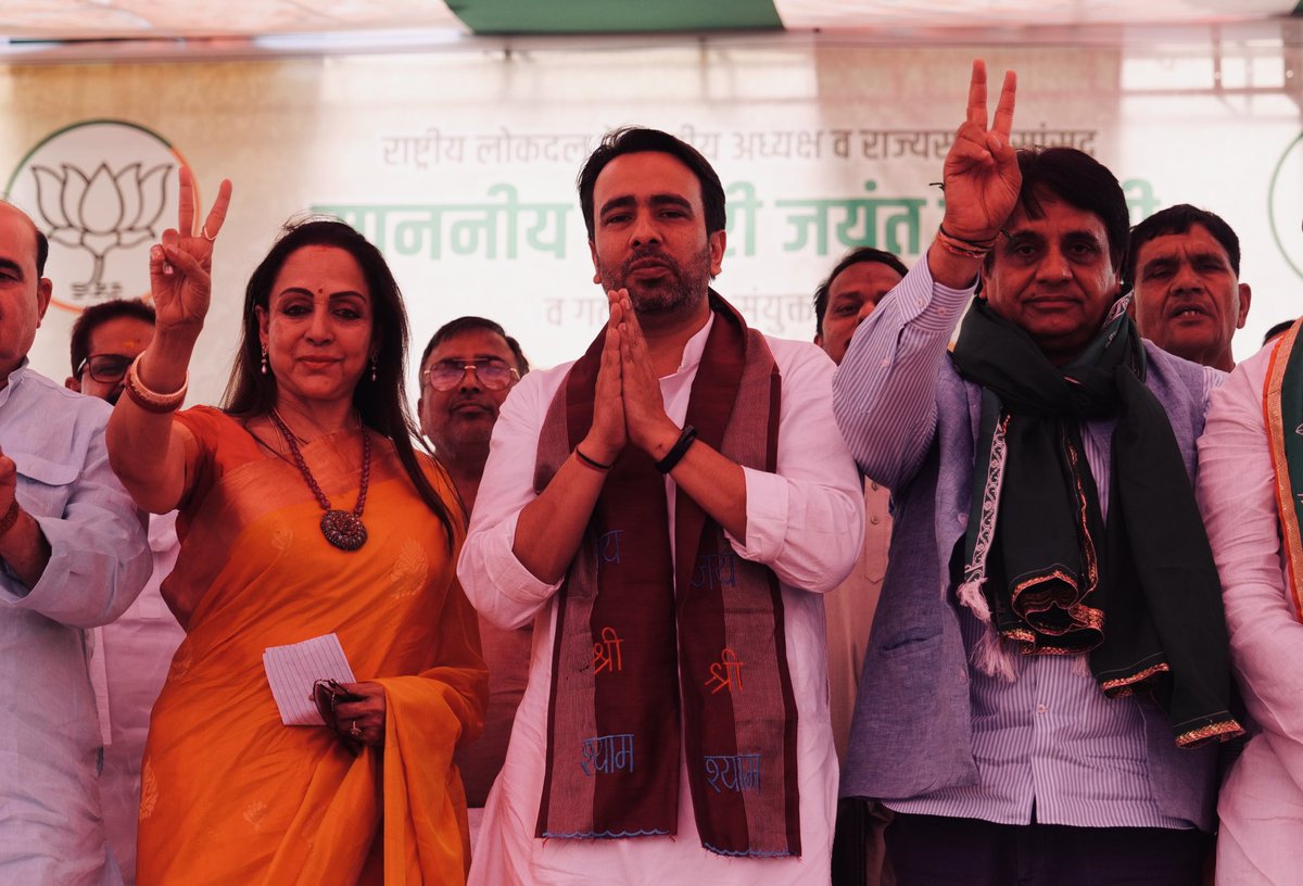 Noida - Mathura on the high octane Lok Sabha 2024 campaign trail!