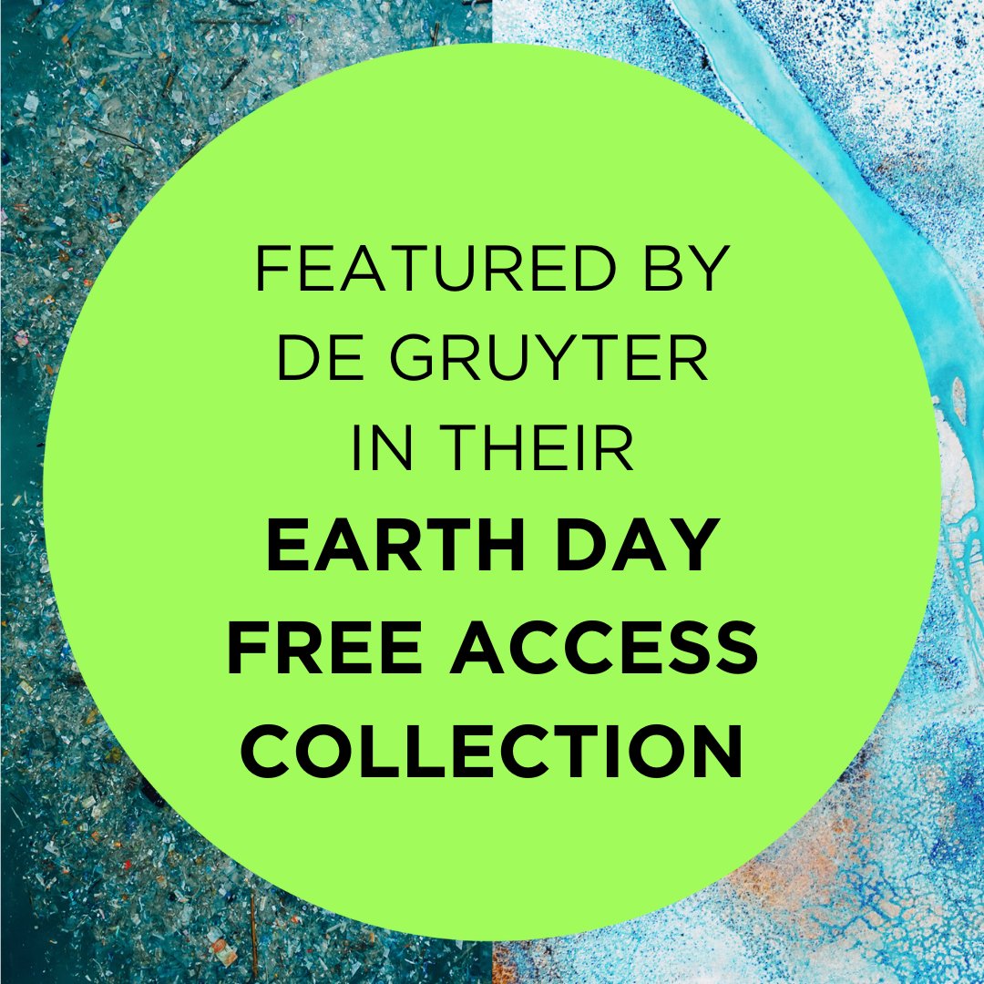To celebrate Earth Day 2024, De Gruyter is offering free access to a research from our book Sustainable Tourism Dialogues in Africa, as part of their extensive special collection through April 30. Visit link to check research with free access in celebration of earth day…