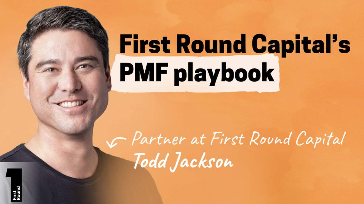 It’s such a treat to be on @lennysan’s podcast today. We dig into Product-Market Fit Method, @firstround’s new framework and program to help B2B founders increase their odds of finding product-market fit. We cover a lot of ground, including: 🪜 The 4-levels of our PMF framework…