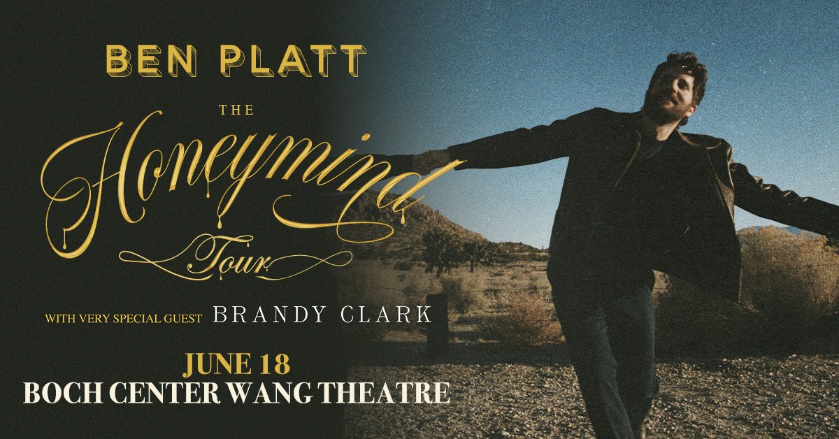 JUST ANNOUNCED: Catch Broadway sensation & singer Ben Platt on The Honeymind Tour at the Wang Theatre on June 18! Join our venue presale next Wednesday at 12pm.⁠ Use code CHERRY—> bochcenter.org/benplatt